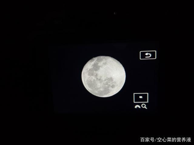 单反拍月亮最佳参数