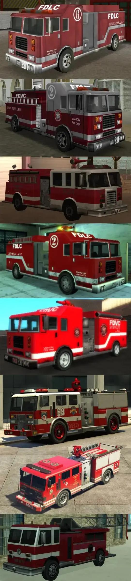 gta5消防车