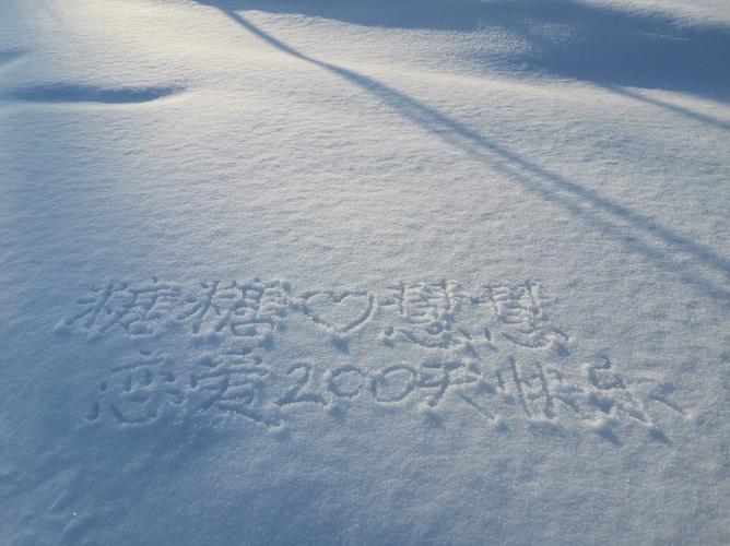 雪景写字在线生成