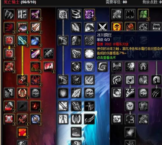 80级死亡骑士种族