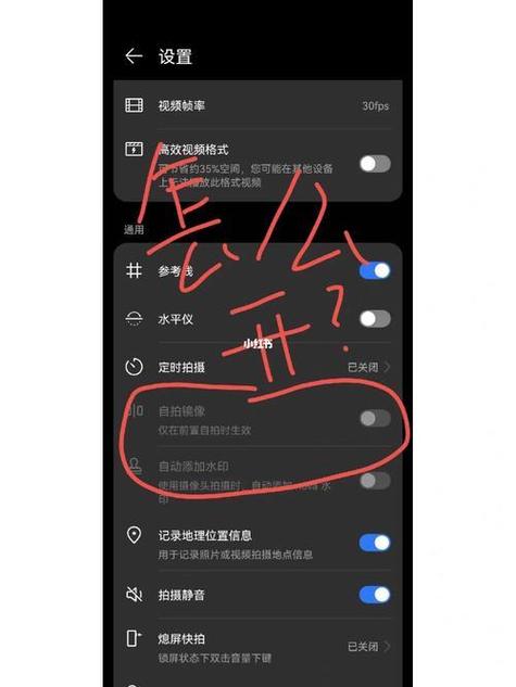 华为手机前置录像怎么镜像截图2