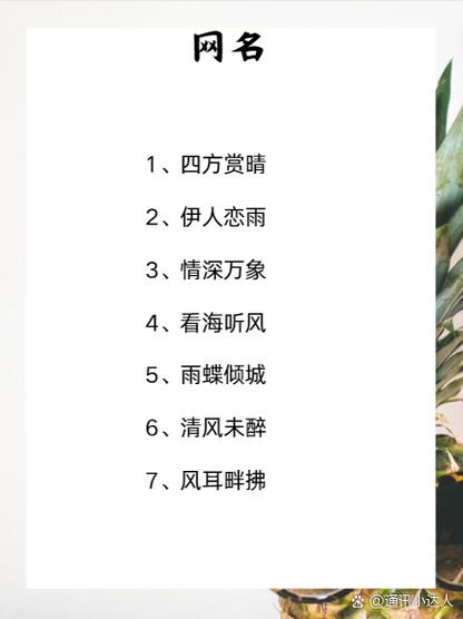4个看起来一模一样的名字