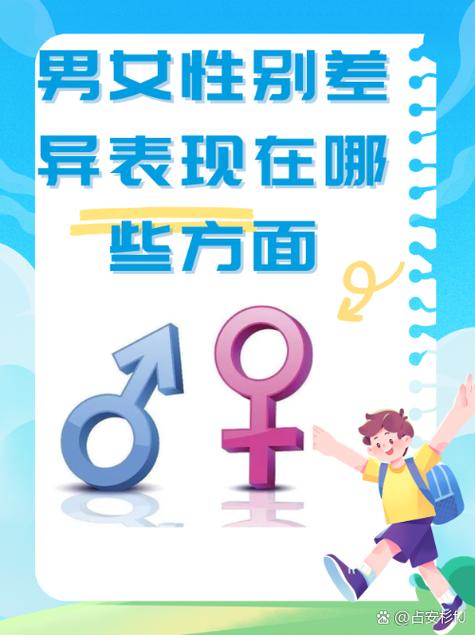 男女性别差异的体现