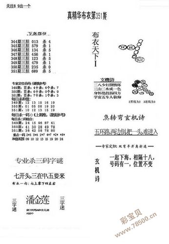 布衣电子晚报图