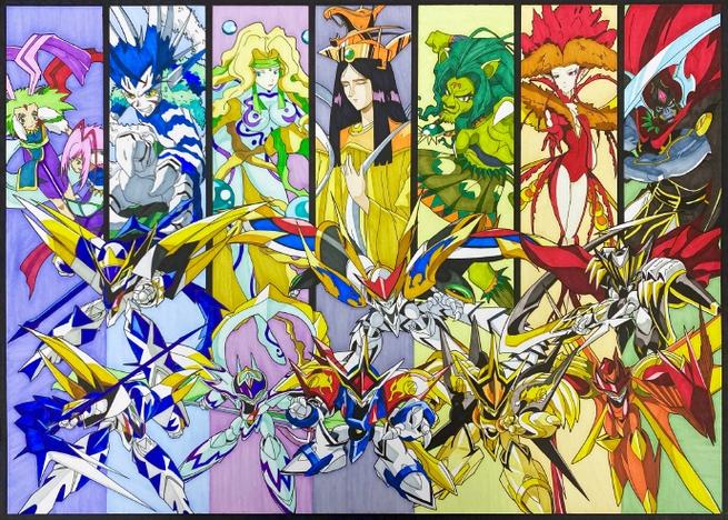 神龙斗士反派魔神图鉴