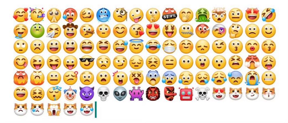 华为输入法emoji表情截图1