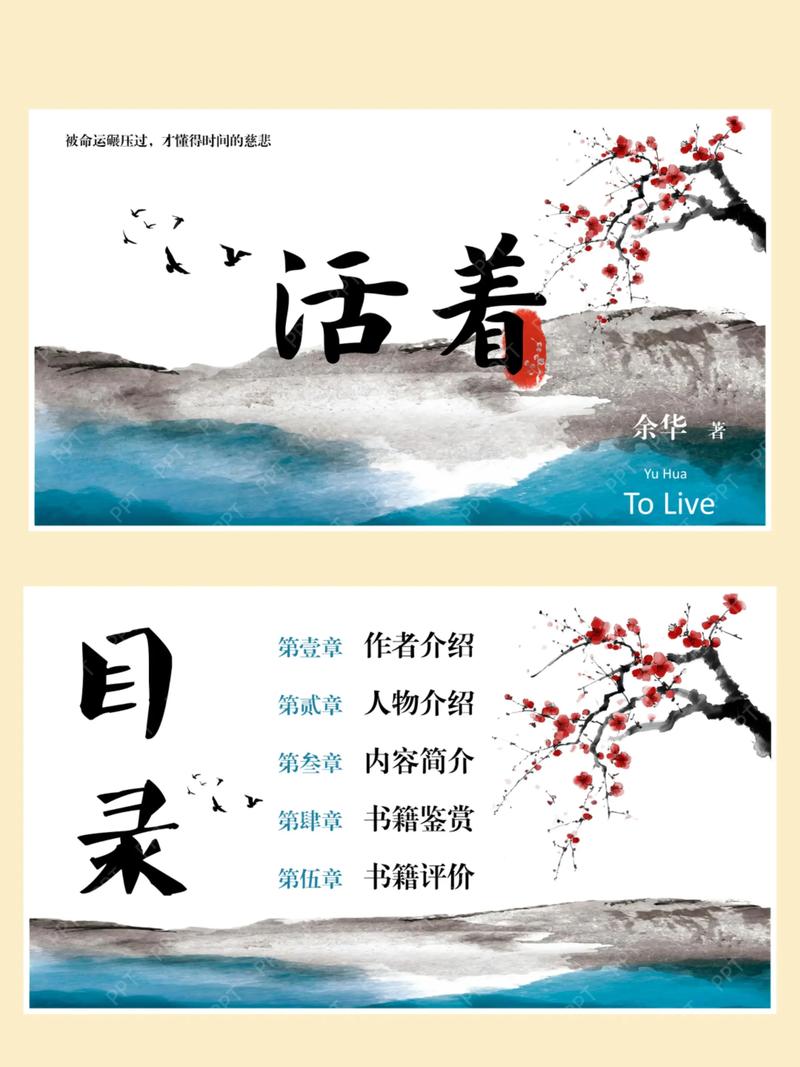 《活着》读书分享ppt