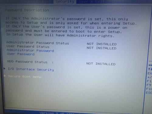 找不到secure boot选项截图3