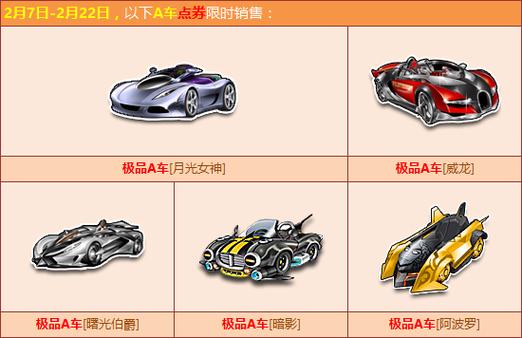 qq飞车曙光伯爵测评截图2