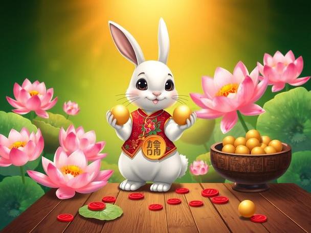 吉祥兔图片