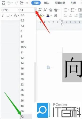 wps怎么把字体变最大