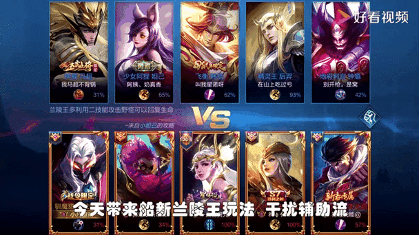 后羿对兰陵王怎么出装