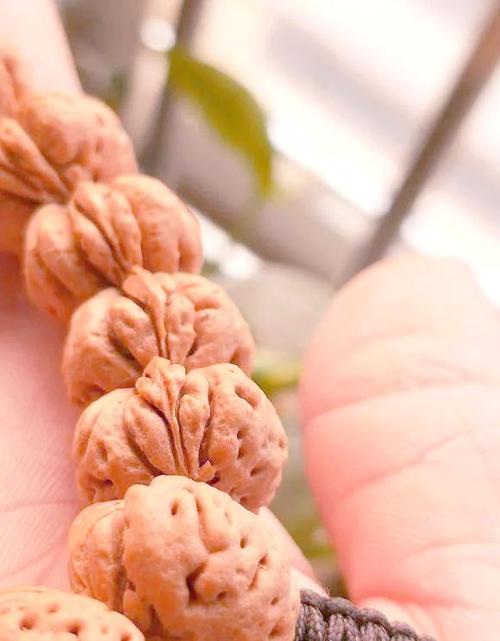 包浆一流的蟠桃核图片