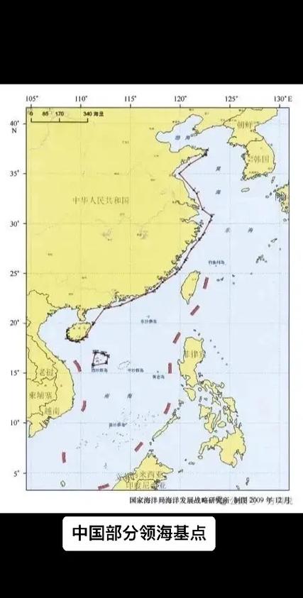 中国领土领海地图