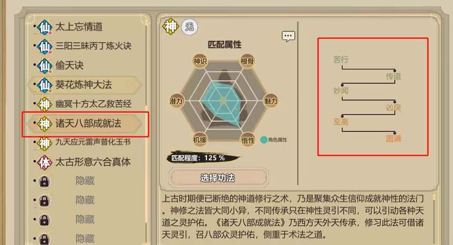 了不起的修仙模拟器 功法截图2