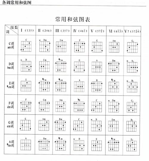 吉他万能和弦截图3