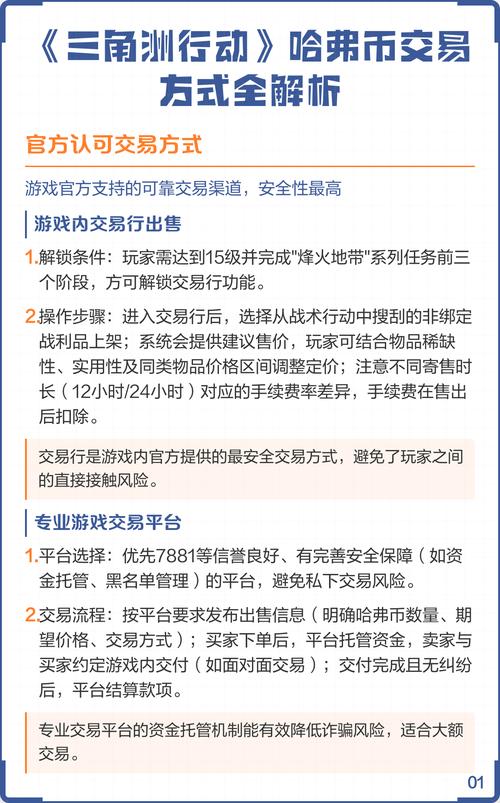 三角洲哈弗币怎么卖