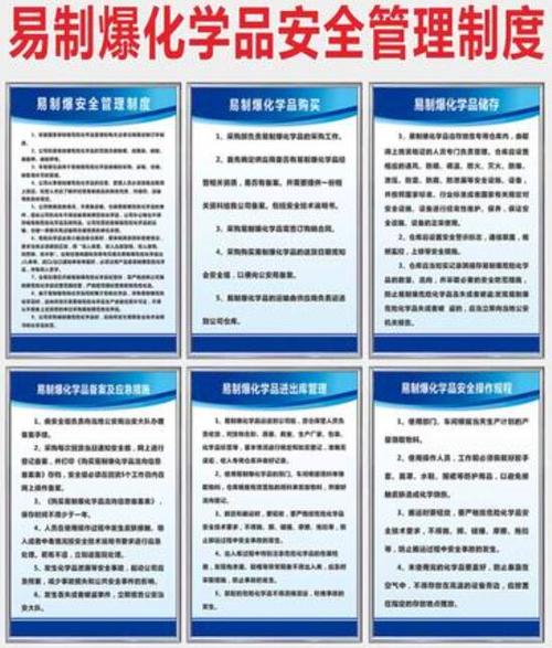 易制爆化学品有哪些