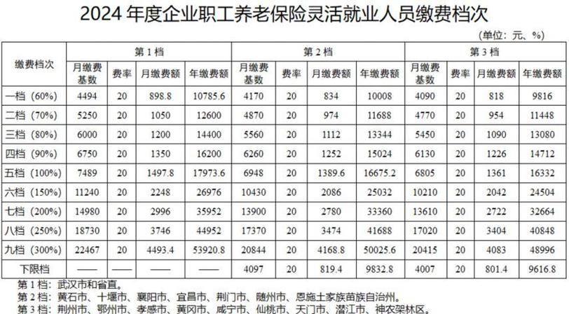 养老保险买哪个档次好