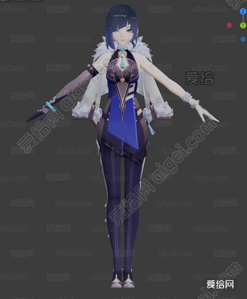 mmd模型转maya模型截图1