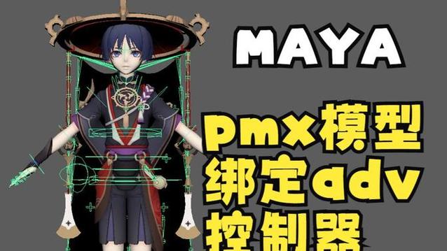 mmd模型转maya模型截图3