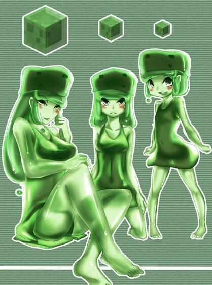 我的世界史莱姆娘巨大