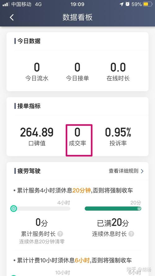 滴滴车主怎么查成交率