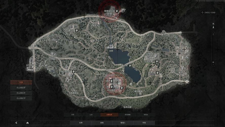 暗区突围PC端地图物资点