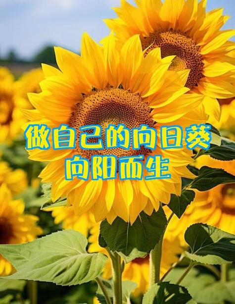向日葵文案短句干净