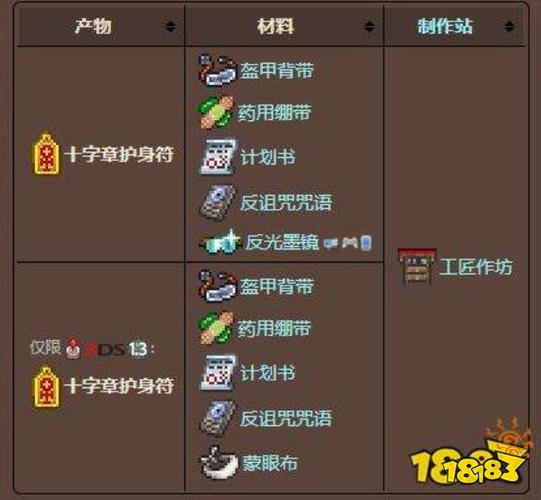 泰拉瑞亚灾厄异界护身符