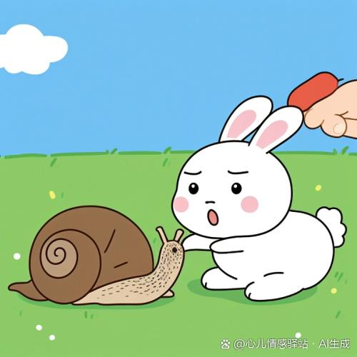 蜗牛追兔子