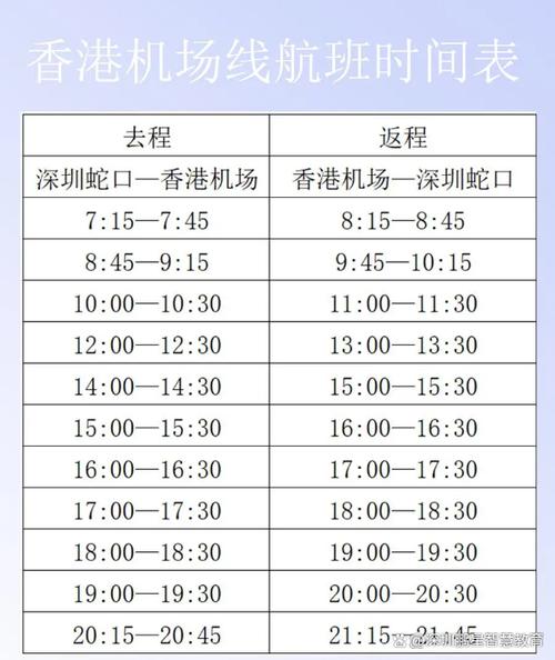 香港到北京飞机时刻表
