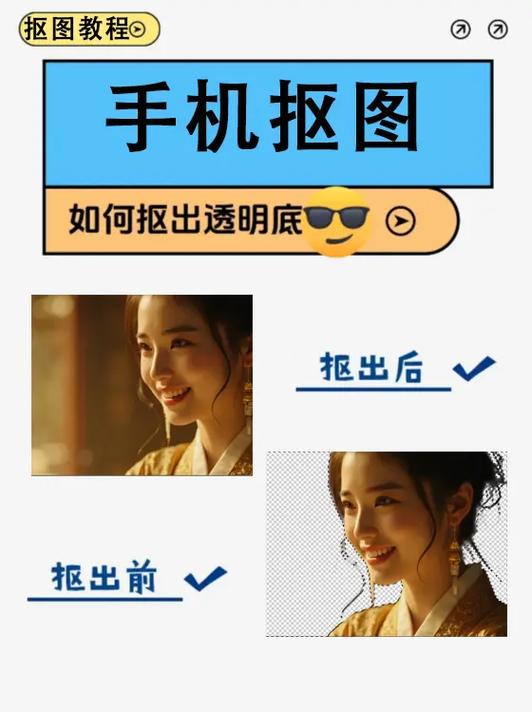 手机抠图怎么抠