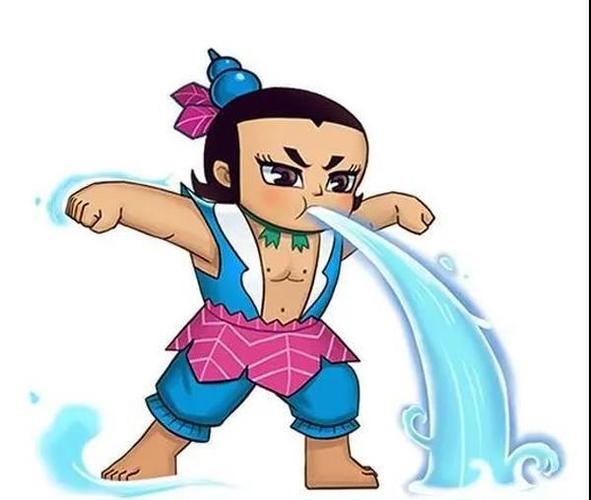 水娃吐水表情包