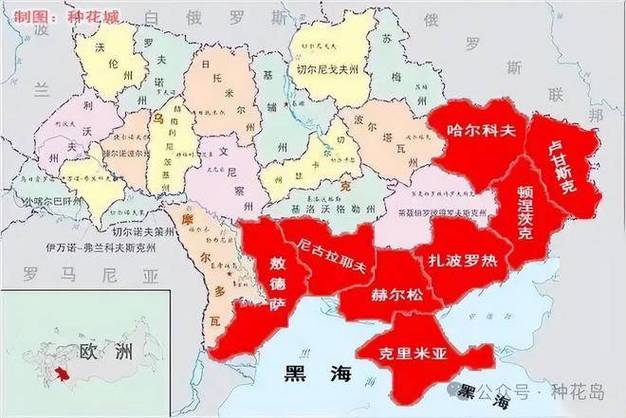 乌克兰领土变迁地图 乌克兰领土变迁地图