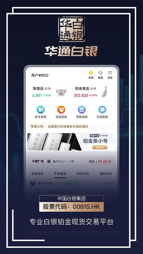 华通白银APP最新版本更新内容分享