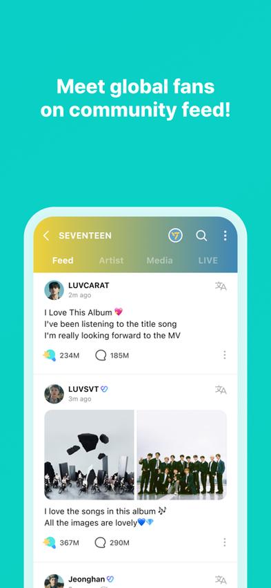 weverse中文版官网最新版本功能介绍
