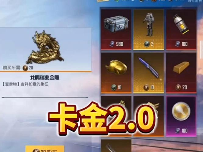 卡金装软件和平精英