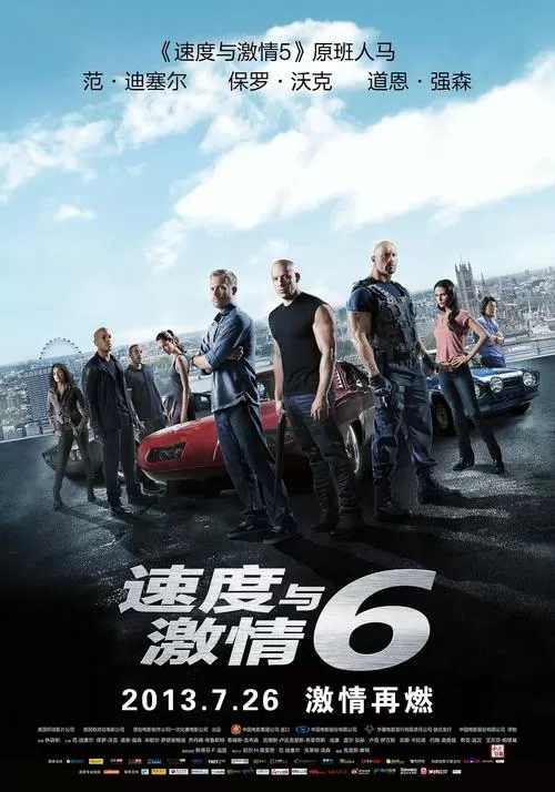 《速度与激情6》免费