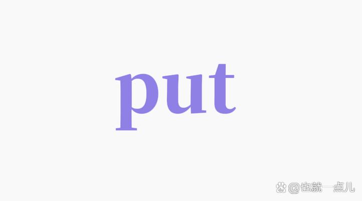 put…into的三种用法